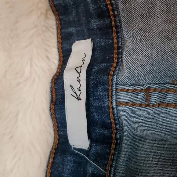 KanCan Distressed Denim Shorts 28/9 - Picture 2 of 10